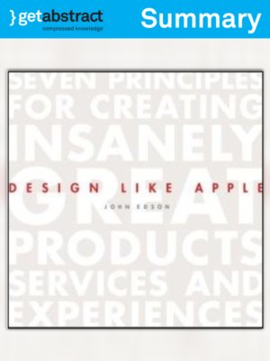 cover image of Design Like Apple (Summary)